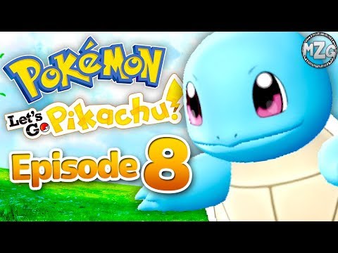 Pokemon Let's Go Pikachu & Eevee Gameplay Walkthrough - Episode 8 - Squirtle! S.S. Anne!