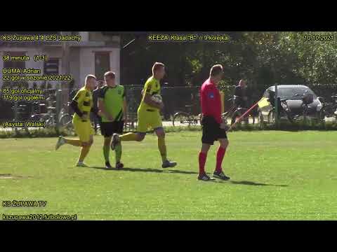 KS Żupawa 4-4 LZS Jadachy (1-3 Duma Adrian) 10.10.2021 / Klasa B