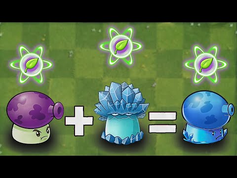 Plants vs Zombies Mod - Fusion of Fume-shroom + Ice-shroom - Pvz2