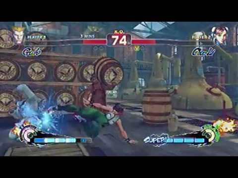SSF4 AE - Loz990 (Guile) vs BotPM (Chun-Li) Casuals
