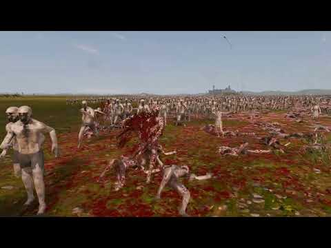 John Wick  - Nikola Tesla   - American Soldier Shotgun -  Archer Fullauto VS Standard Zombie - UEBS2