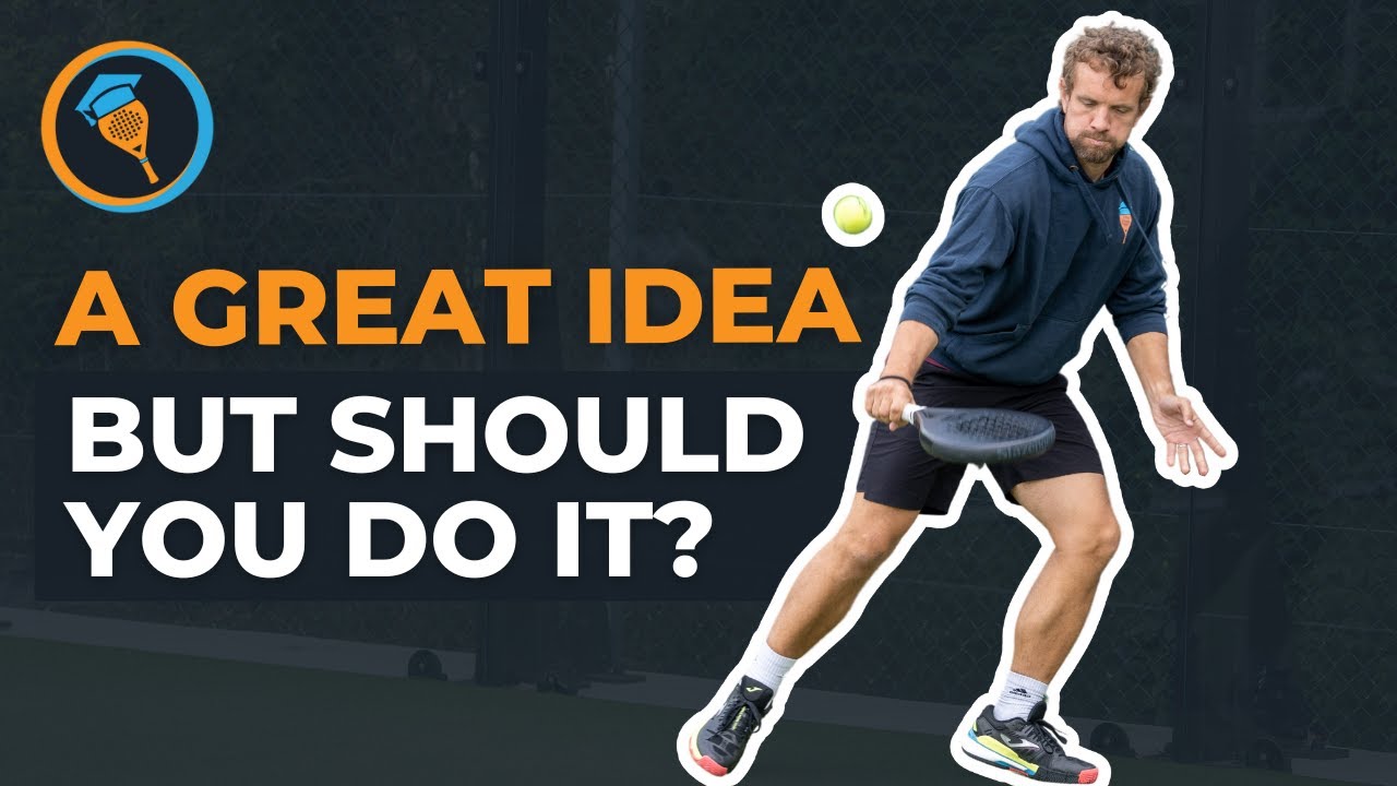 Lob return tactics: choosing the right moment