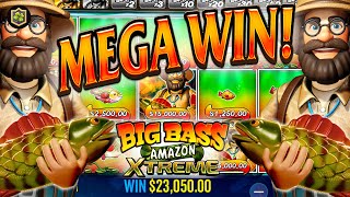 Catch of a Lifetime: Massive Epic Big Win on Big Bass Amazon Extreme New Online Slot!