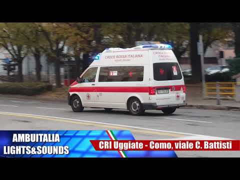 [HD] |Ambulance in Emergency| CRI Uggiate Trevano 1357