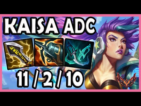 Kaisa vs Ashe (TRIPLE KILL) ADC - Korea GrandMaster Patch 13.3 ✅