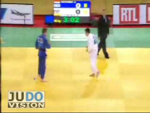 JUDO 2009 Tournois de Paris: Jeroen Mooren (NED) - Raul Clemente (ESP)