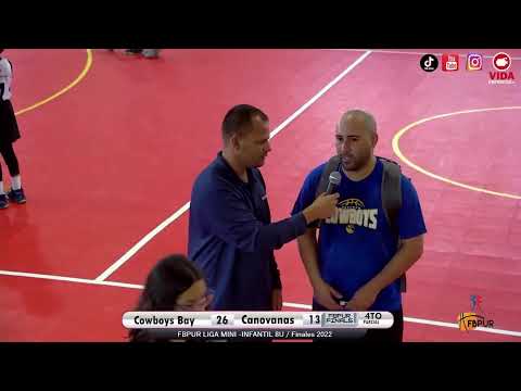 FBPUR Liga mini- Bayamon Cowboys vs Canovanas Basket - 8u / Final 2022 / 18. Junio.2022