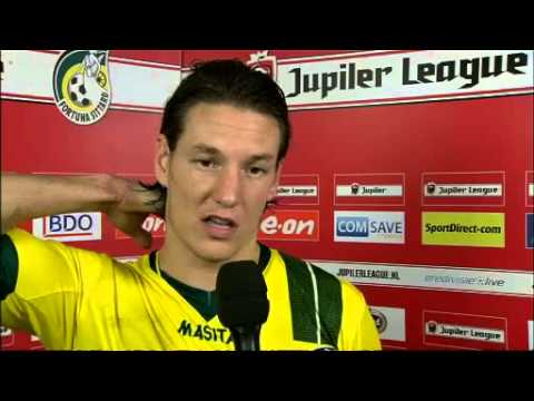 Ramon Voorn na afloop van Fortuna Sittard - MVV