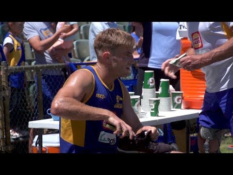 The Monday training session