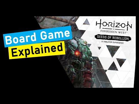 Horizon Forbidden West Seeds of Rebellion Board Game Explained