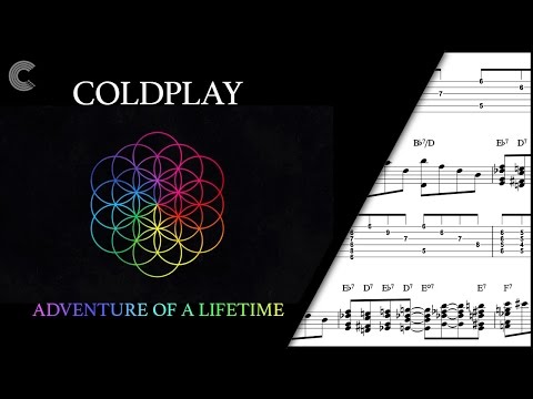 Cello - Adventure of a Lifetime - Coldplay - Sheet Music, Chords, & Vocals