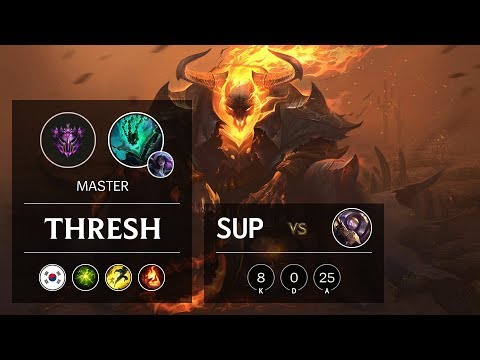 Thresh Support vs Blitzcrank - KR Master Patch 9.23