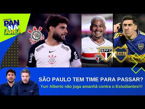 TRICOLOR CLASSIFICA NESTA NOITE DE COPA?; YURI SEGUE DESFALCANDO O TIMÃO NA LIBERTA!!! | PAN NA ÁREA
