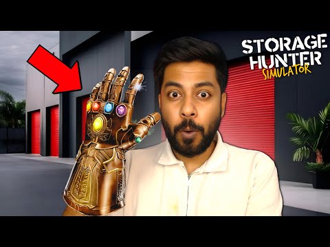 I FOUND A RARE THANOS GAUNTLET !! | Storage Hunter simulator gameplay | Mr IG