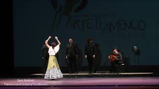 Sara Jiménez, XXII Concurso Nacional de Arte Flamenco, Córdoba