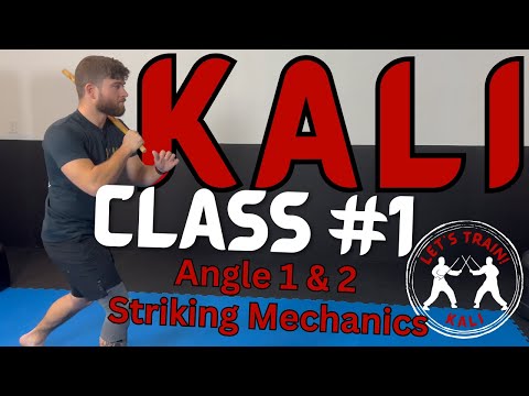 Kali Class 1: Learn Angle 1 & 2 Strikes