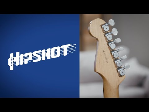Hipshot 6K1FEL0C-STAG Guitar Tuner Upgrade Kit Fender Directrofit (set of 6) - Chrome image 6