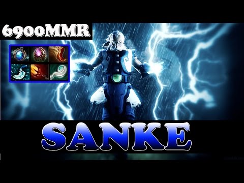Dota 2 - Sanke 6900 MMR Plays Zeus - Ranked Match Gameplay!
