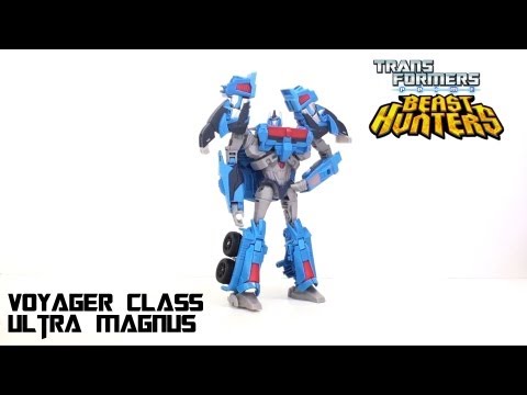 Video Review of the Transformers Prime: BEAST HUNTERS Ultra Magnus