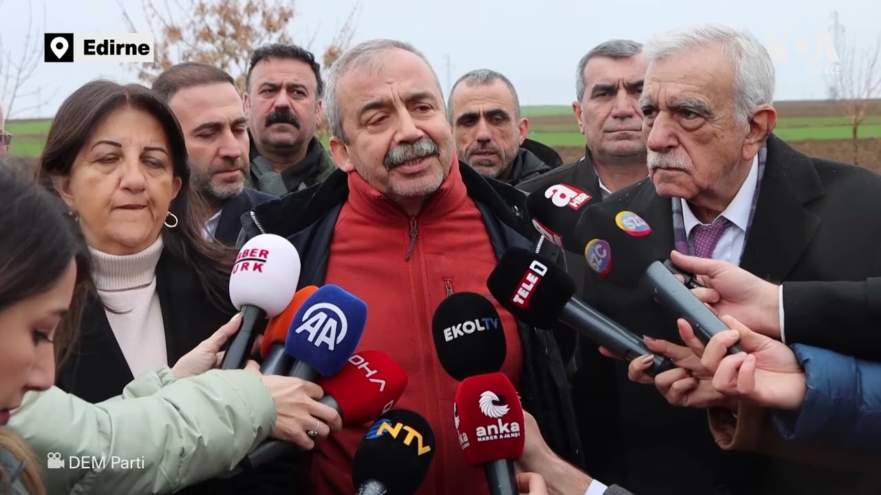 DEM Parti İmralı heyeti Edirne Cezaevi'nde Demirtaş ve Mızraklı ile görüştü