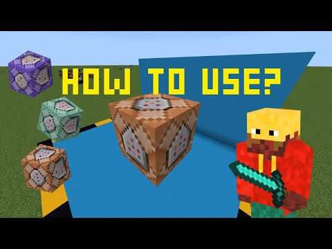 How to use Command blocks. Minecraft 1.20+