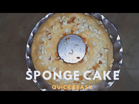 Quick and Easy Sponge cake