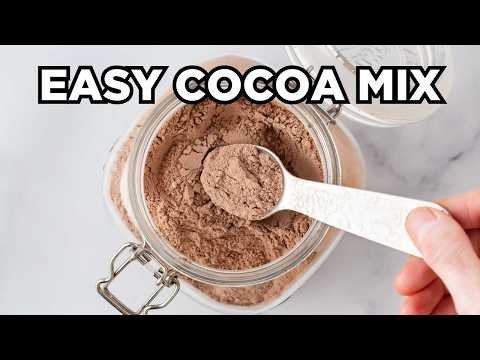 Homemade Hot Cocoa Mix Recipe | DIY Instant Hot Cocoa