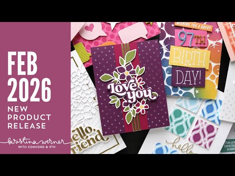 My February 2026 Release! Kristina Werner with Concord & 9th!