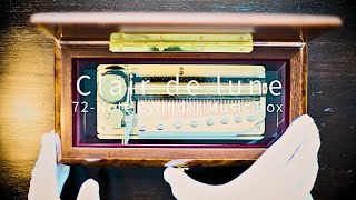 Download lagu 「月の光」クロード・ドビュッシー、ニデック72弁シリンダーオルゴール（Clair de lune, Claude Debussy on Nidec 72-Note Music Box） mp3