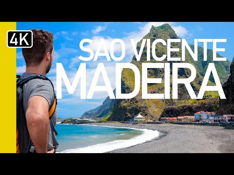 Exploring Madeira's Wild North Coast: Sao Vicente | 4k Walk With Natural Sounds [cc]