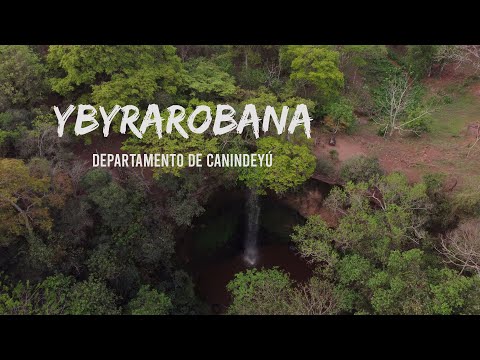 SALTOS DE LA CIUDAD DE YBYRAROBANA - DEPARTAMENTO DE CANINDEYU