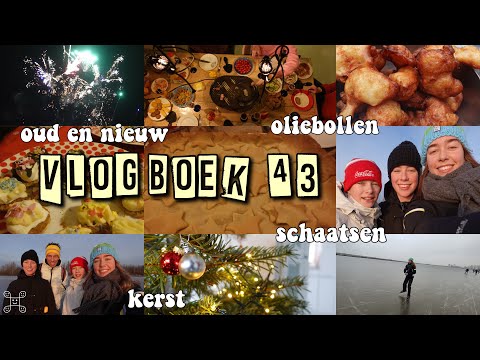 SCHAATSEN & KERST & OUD EN NiEUW ❤️ || vlogboek 43 || famderooij