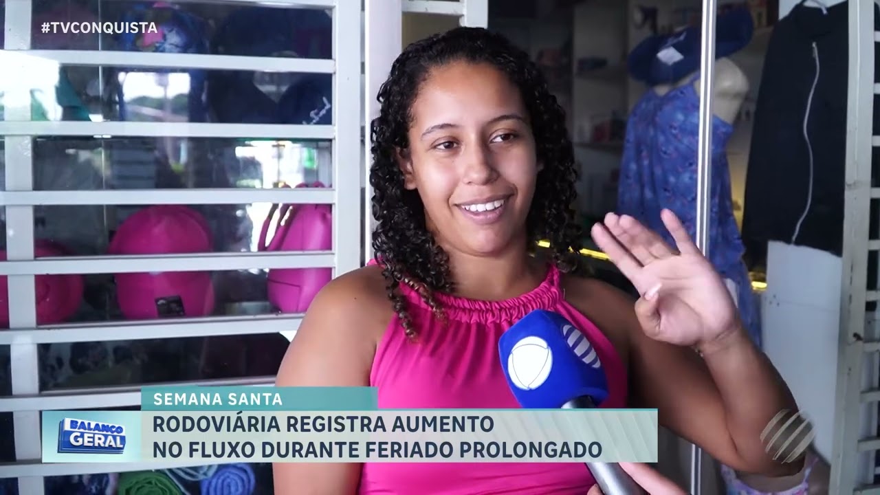 Rodoviária lotada na Semana Santa: movimento intenso confirma alta nas viagens