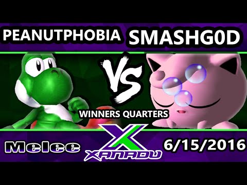 S@X 154 SSBM Winners Quarters - SmashGoD (Jigglypuff) Vs. Peanutphobia (Sheik)