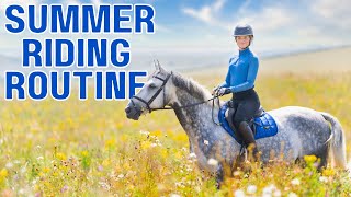 Summer Riding Routine - This Esme Ad