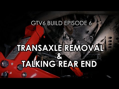 GTV6 3.0 Build - Ep 6 - HOW NOT TO REMOVE A TRANSAXLE & TALKING REAR END (please read description)