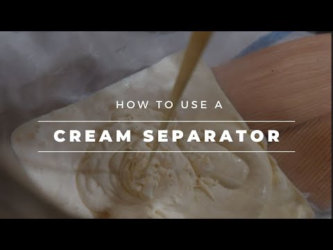 How To Use A Cream Separator