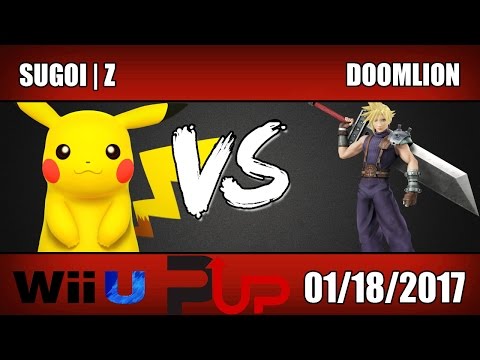 Sugoi | Z (Pikachu) vs Doomlion (Cloud) - Wii U Winners Round 3 - SOS