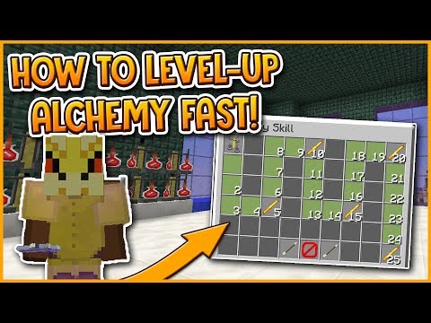 p0wer0wner - HOW TO LEVEL-UP ALCHEMY FAST (20 levels in 30 minutes) | Hypixel Skyblock