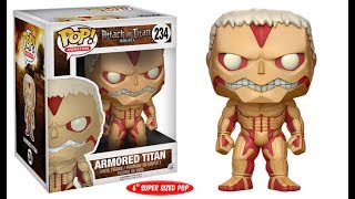Funko PoP! Animation :  Attack on Titan -  Armored Titan Vinyl Figure Review
