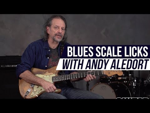 Blues Lesson - Blues Scale Licks using Major Thirds with Andy Aledort