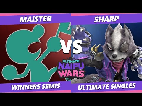 Naifu Wars 12 Winners Semis - SSG | Maister (Game & Watch) Vs. NEST | Sharp (Wolf) SSBU Singles