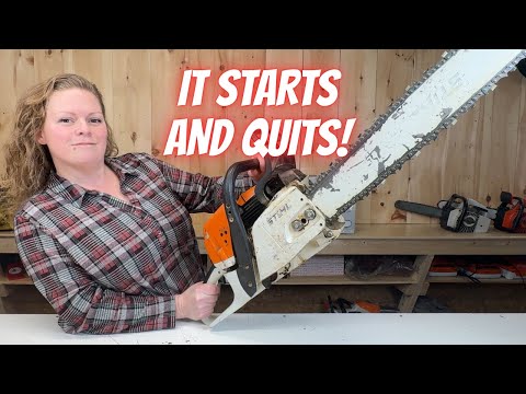 A Multitude Of Problems:   Stihl  MS 362   Hard To Start, Quits, Won't Restart!