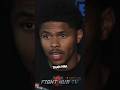 Shakur Stevenson SHADES Devin Haney! Says he not BEST at 135 despite undisputed status