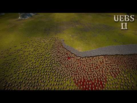 INSANE EPIC WAR SIMULATOR 10K BERSERKERS VS 10K BEARS⚔️🛡️🏹 | UEBS2