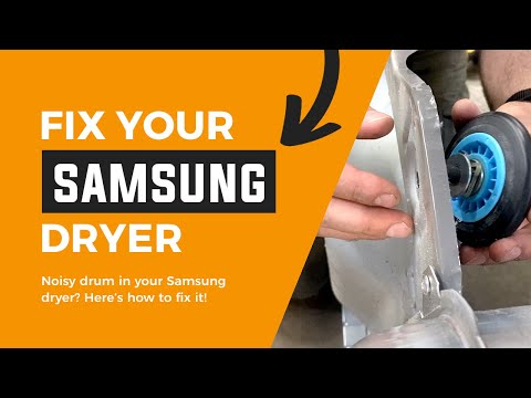 Samsung Dryer Repair Drum Not Turning Drum Belt Replacement 6602 001655