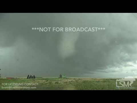 6-18-19, Close Range Tornado, Kinsley KS