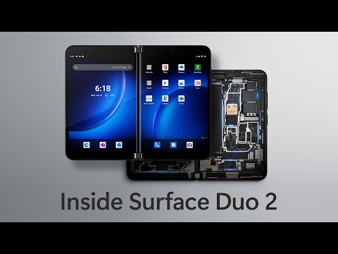 Inside Surface Duo 2 | Microsoft's two screen mobile device for multitasking & hybrid work