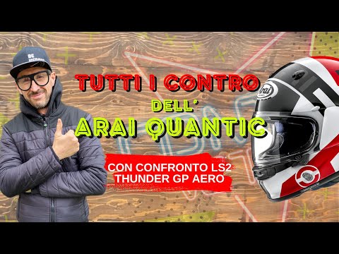 Tutti i contro del casco ARAI QUANTIC: quello che nessuno ti dice!
