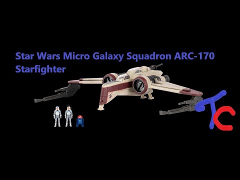 Rezension des Star Wars Micro Galaxy Squadron ARC 170 Sternenjägers